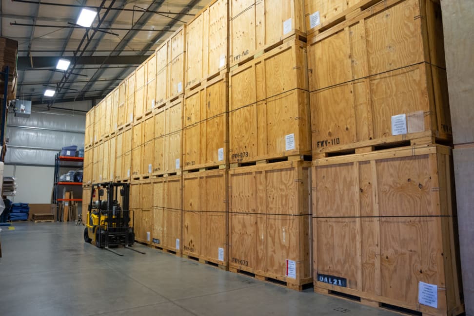 Storage house of Firefighting's Finest Moving & Storage in Dallas, TX