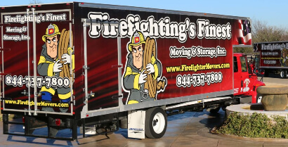 Moving truck for moving services in Katy, Texas