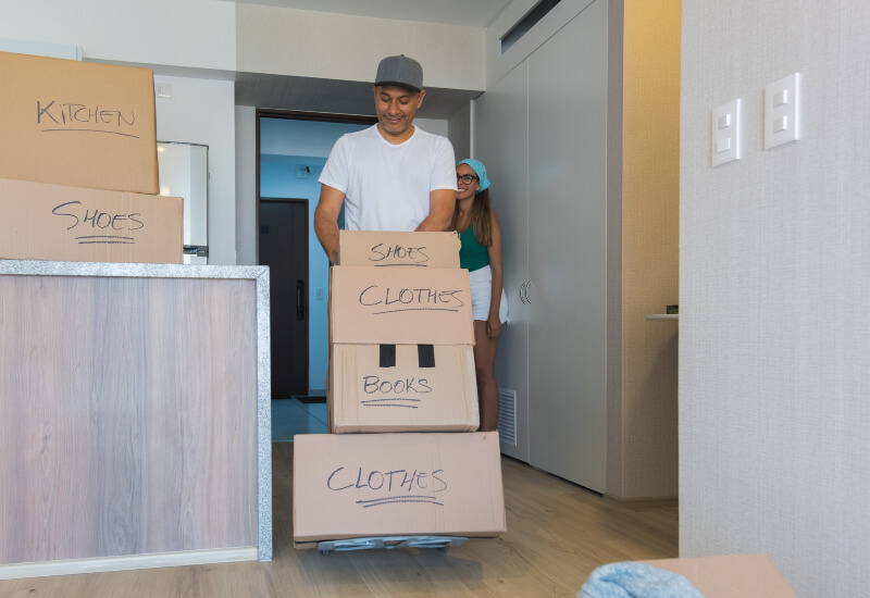 Residential moving services in Houston, Texas