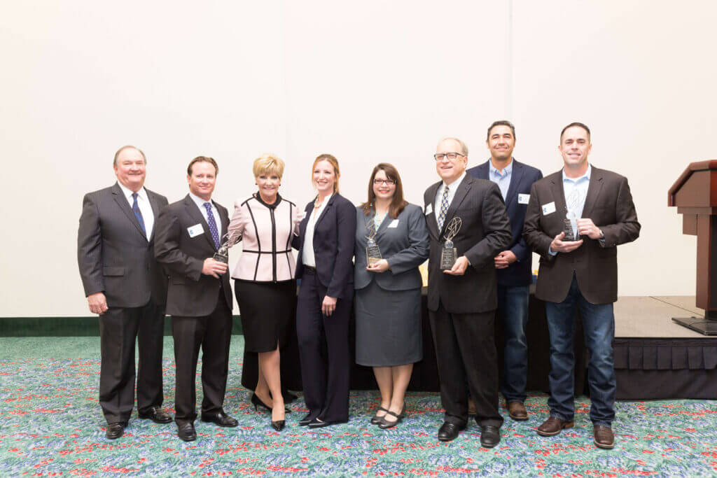 The Firefighting's Finest Moving & Storage team with awards in Texas