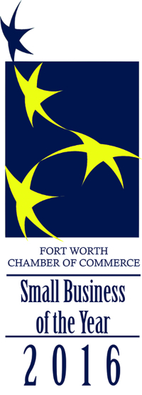 Fort Worth Chamber of Commerce Small Business of the Year 2016
